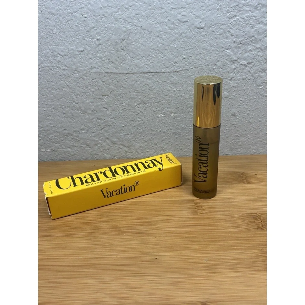 Vacation Chardonnay Sunscreen Lip Oil 0.2 oz. SPF 30 Exp. 3/28